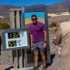 In einem Tal im Westen der USA zeigt das Thermometer 55 Grad Celsius an.