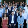 Der Abiturjahrgang 2024 des Technischen Gymnasiums der Gewerblichen Schule Tauberbischofsheim.