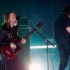 Thom Yorke und Jonny Greenwood (r)von The Smile bei einem früheren Konzert (ARchivbild).