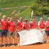 Die erfolgreiche Mannschaft v.l.  Peter Schreiner, Josef Barth, Kurt Jerger, Gerhard Böttcher, Karl Meder, Herbert Meder, Udo Köpping, Erich Berthel. (Es fehlen: Reiner Förtsch, Werner Außenhofer, Andreas Voigt).