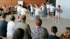 Mit einem "Line dance" unterhielt die Klasse 6b das Publikum.