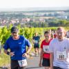Mehrere Hundert Menschen nehmen am Freitag (19.07.24) bei hochsommerlichen Temperaturen um 30 Grad am 40. Schwanberglauf teil. Auf der Strecke von Iphofen nach Castell legen die Läuferinnen und Läufer 10,4 Kilometer und 200 Höhenmeter zurück.