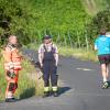 Mehrere Hundert Menschen nehmen am Freitag (19.07.24) bei hochsommerlichen Temperaturen um 30 Grad am 40. Schwanberglauf teil. Auf der Strecke von Iphofen nach Castell legen die Läuferinnen und Läufer 10,4 Kilometer und 200 Höhenmeter zurück.