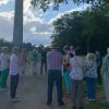 Kolpingvortrag an der Konstitutionssäule.