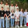 Im Rahmen eines Gottesdienstes in der Stadtpfarrkirche St. Kilian in Fladungen wurden langjährige Ministranten verabschiedet.