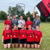 Bayerische Korbball-Meisterinnen: die Frauen des TSV Heidenfeld.