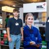 Zahlreiche Schülerinnen und Schüler besuchen am Montag (22.07.24) das Karriere-Event „AzubiXperience“ in der Extreme Bowling Arena in Schweinfurt.