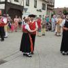 Es wurde getanzt und gesungen: zum Unterfränkischen Volksmusikfest zeigten sich die Menschen in Trachten und feierten ihr Brauchtum.