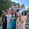 Die erfolgreichen Absolventinnen und Absolventen der Mittelschule Frammersbach.