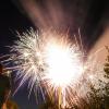 Der Himmel über Bad Kissingen war am Sonntag für 15 Minuten Bühne für das spektakuläre Abschlussfeuerwerk.