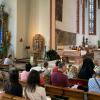 Gottesdienst mit Pastoralreferentin Barbara Stockmann beim Oma-Opa-Enkel-Tag in der Wallfahrtskirche Retzbach.