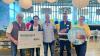 Im Bild: (von links) Stefan Labus (Vorsitzender der Schweinfurter Kindertafel), Steffi List (Botschafterin des Bundesverbandes Deutsche Kindertafel), Rainer Zink (stellvertretender Vorsitzender der Schweinfurter Kindertafel), Andreas Hofmann (Market Manager, Ikea Würzburg) und Astrid Goslar (Local Community Engagement, Ikea Würzburg).