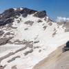 Sonne setzt dem Nördlichen Schneferner zu