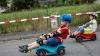 Bobbycar Rennen in der Bernhauser Straße in Knetzgau. Auch in diesem Jahr war es ein großer Spaß für Klein und Groß
