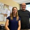 Das Vorbereitungsteam des Ferienhüttendorfes Waldbüttelbrunn (von links): Co-Leitung Anna Lenz, Leitung Michael Langenhorst, Workshop-und Kreativleitung Tanita Dietrich
