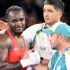 Boxer Nelvie Tiafack kann trotz des verpassten Finaleinzugs lächeln.