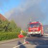 Am 7. August hat es in der Ölbergstraße in Unterpleichfeld gebrannt. Mehrere Feuerwehren waren vor Ort, um den Kellerbrand zu löschen. Die große Rauchsäule aus dem Haus (hinter dem Einsatzwagen der Feuerwehr Unterpleichfeld) war weithin sichtbar.