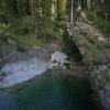 Die „Gumpenjucker” kennen die Gefahren am Wasserfall. Archivbild