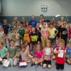 Erfolgreiche Kinder beim Ferienprogramm des TVM.