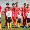 Die Würzburger Kickers verlieren am Samstag 24.08.24 das Heimspiel gegen Bayern München II mit 1:4 in der AKON Arena in Würzburg.