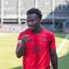 Nestory Irankunda (7) vom FC Bayern München II war mit seinen 3 Toren nicht zu stoppen. Die Würzburger Kickers verlieren am Samstag 24.08.24 das Heimspiel gegen Bayern München II mit 1:4 in der AKON Arena in Würzburg.