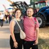 Rund 350 Menschen und 60 Schlepper besuchen am Freitag. 23.08.24 das Traktorkino bei Hopferstadt Ochsenfurt.