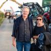 Rund 350 Menschen und 60 Schlepper besuchen am Freitag. 23.08.24 das Traktorkino bei Hopferstadt Ochsenfurt.