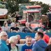 Rund 350 Menschen und 60 Schlepper besuchen am Freitag. 23.08.24 das Traktorkino bei Hopferstadt Ochsenfurt.