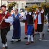 Historischer Festzug durch Münnerstadt.