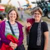 Rund 350 Menschen und 60 Schlepper besuchen am Freitag. 23.08.24 das Traktorkino bei Hopferstadt Ochsenfurt.