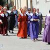 Historischer Festzug durch Münnerstadt.