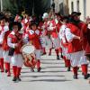 Historischer Festzug durch Münnerstadt.