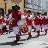 Historischer Festzug durch Münnerstadt.