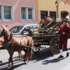 Historischer Festzug durch Münnerstadt.