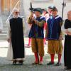 Historischer Festzug durch Münnerstadt.