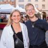 Die Weinparade am Sonntag 25.08.24 am Unteren Markt in Würzburg.