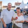 Die Weinparade am Sonntag 25.08.24 am Unteren Markt in Würzburg.