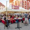 Die Weinparade am Sonntag 25.08.24 am Unteren Markt in Würzburg.