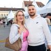Die Weinparade am Sonntag 25.08.24 am Unteren Markt in Würzburg.