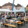 Die Weinparade am Sonntag 25.08.24 am Unteren Markt in Würzburg.