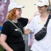 Laue Nächte und gute Stimmung: Zahlreiche Menschen verfolgen am Sonntag (25.08.24) das Gemeinsam Dreisam Festival in der Waldschänke Dornheim in Würzburg. Das Festival ist ein gemeinsames Projekt der vier Würzburger Jugendkulturhäuser b-hof, Cairo, Immerhin und Kellerperle.