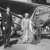 Lindbergh nach seiner legendären Atlantik-Überquerung. (Archivbild)