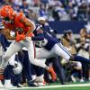 Equanimeous St. Brown (vorn) muss sich ein neues NFL-Team suchen.
