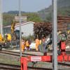 In Hammelburg und Umgebung werden noch bis Mitte September die Gleise erneuert.