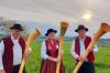 Die Rhöner Alphornbläser, Zitherklang und Volksgesang gibt es am Samstag im Biergarten der Böll in Geroda im Rahmen der Aktion „Eine Stunde Kultur“.