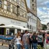 Über 50 Händler präsentierten ihre Ware beim Herbstmarkt in Ochsenfurt.