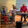 Auf dem Foto die Musikgruppe Spontanissimo der Kerschensteiner Grundschule.