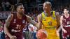 Bayerns Devin Booker (l.) und Albas Louis Olinde gehen mit ganz anderen Erwartungen in die neue Euroleague-Saison.
