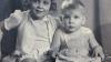 Glückliche Kindertage: Peter Schindler und seine ältere Schwester Marianne.