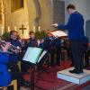 Einstimmung auf Weihnachten: beim Benefizkonzert der Stadtkapelle Eibelstadt und des Männergesangvereins Liederkranz 1863 Eibelstadt in der St. Bartholomäuskirche in Sommerhausen.